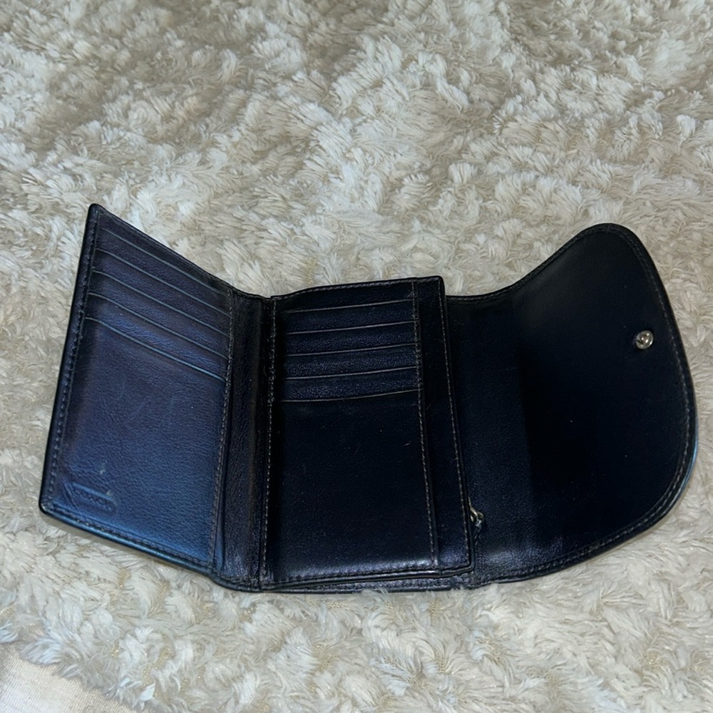 Vintage 1941 coach blue full wallet